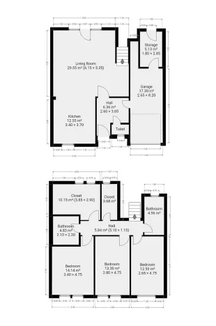 Pronájem bytu 4+kk, Praha - Satalice, Kemrova, 141 m2