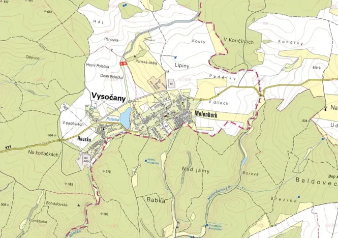 Prodej pole, Ostrov u Macochy, 16065 m2