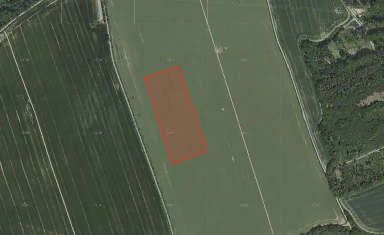 Prodej pole, Chlístovice, 40666 m2