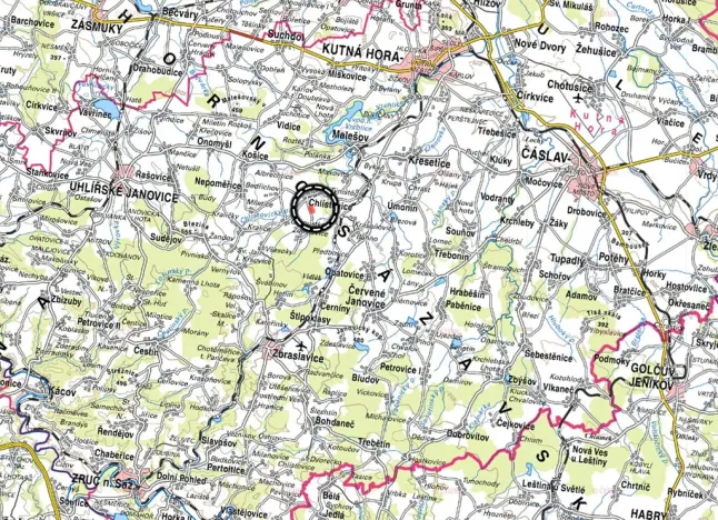 Prodej pole, Chlístovice, 40666 m2