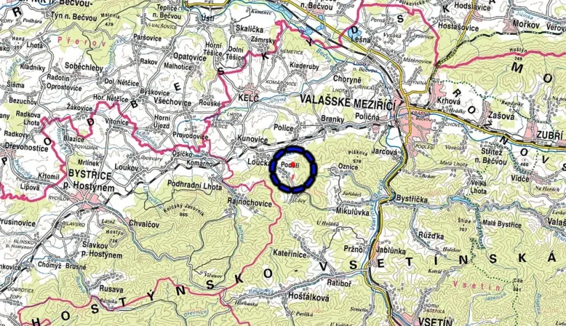 Prodej louky, Podolí, 13256 m2