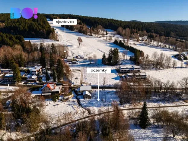 Prodej pozemku pro bydlení, Železná Ruda - Špičák, 2509 m2