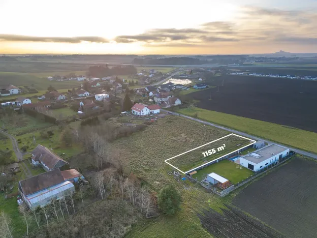 Prodej pozemku, Dolní Ředice, Drahošská, 1155 m2