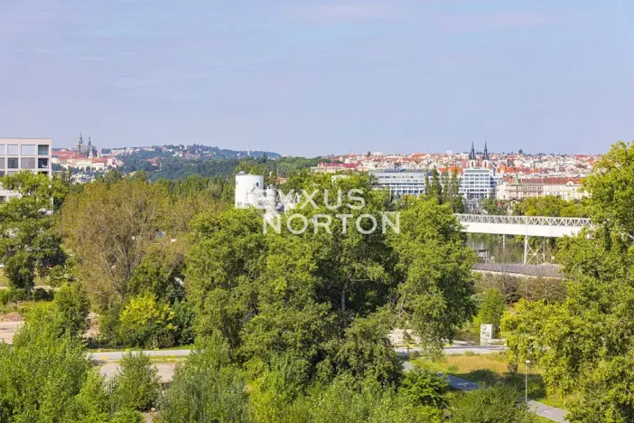 Pronájem bytu 3+kk, Praha - Karlín, Rohanské nábřeží, 90 m2