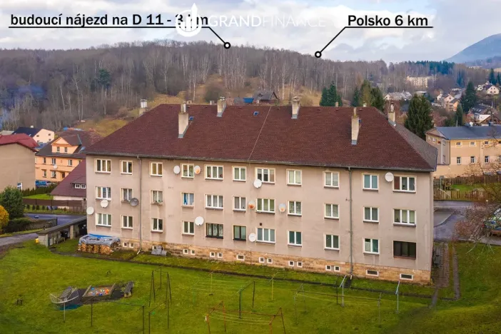 Prodej bytu 2+kk, Bernartice, 53 m2