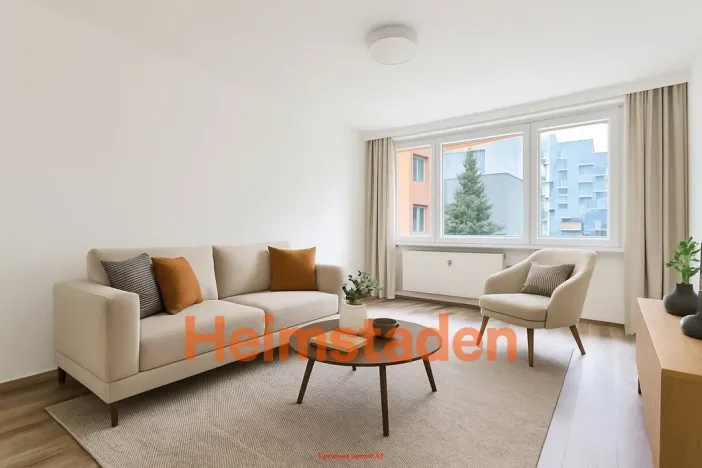 Pronájem bytu 1+1, Ostrava - Hrabůvka, Aviatiků, 39 m2