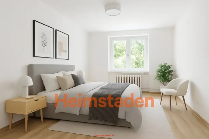 Pronájem bytu 2+1, Ostrava - Moravská Ostrava, Hornických učňů, 48 m2