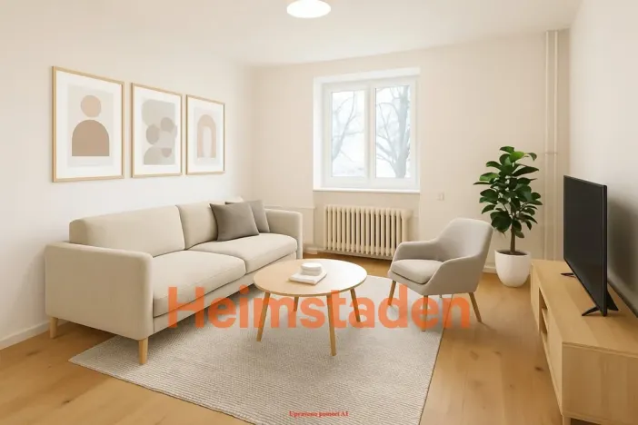 Pronájem bytu 2+1, Ostrava - Poruba, náměstí Vítězslava Nováka, 54 m2