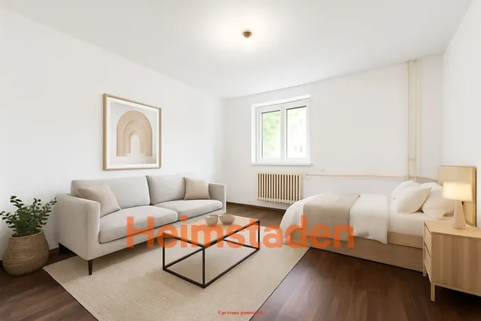 Pronájem bytu 1+1, Ostrava - Poruba, náměstí Jana Nerudy, 37 m2