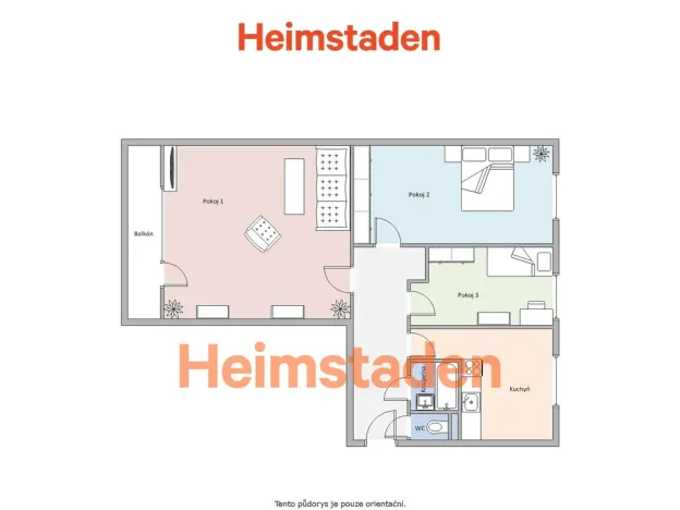 Pronájem bytu 3+1, Frýdek-Místek - Frýdek, Lipová, 72 m2