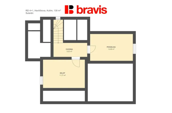 Prodej rodinného domu, Kuřim, Havlíčkova, 127 m2
