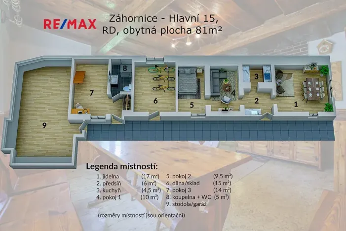 Prodej chalupy, Záhornice, Hlavní, 140 m2