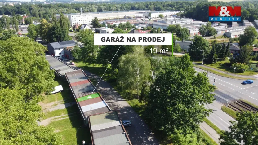 Prodej garáže, Ostrava - Poruba, Lvovská, 19 m2