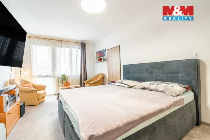 Prodej bytu 1+1, Zliv, Nová, 43 m2