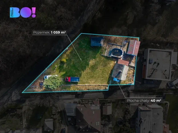 Prodej pozemku pro bydlení, Dolní Lhota, 1059 m2