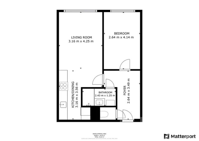 Pronájem bytu 2+kk, Praha - Stodůlky, Zázvorkova, 43 m2