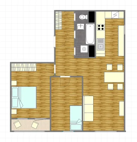 Prodej bytu 3+kk, Praha - Háje, Rašova, 61 m2