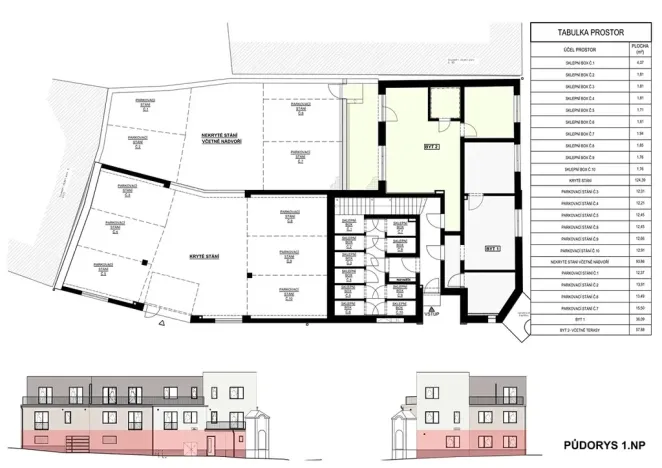 Prodej bytu 1+kk, Ivančice, Kounická, 30 m2