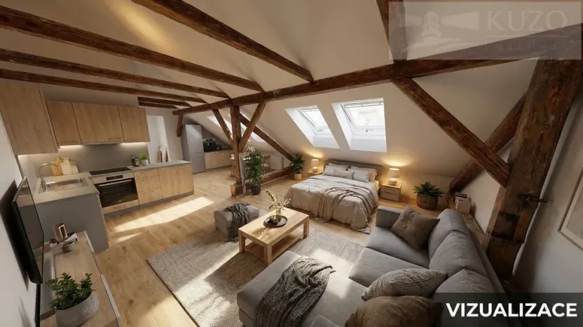 Prodej bytu 1+kk, České Budějovice, Rudolfovská tř., 41 m2