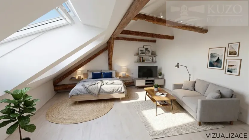 Prodej bytu 1+kk, České Budějovice, Rudolfovská tř., 41 m2