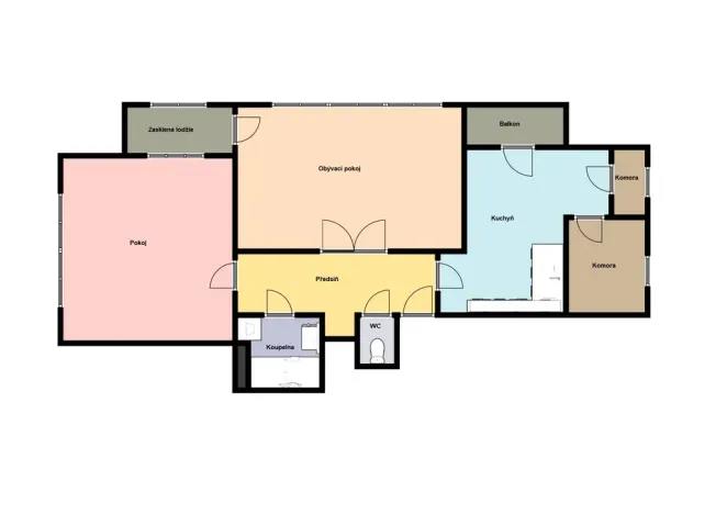 Prodej bytu 2+1, Praha - Střešovice, Patočkova, 81 m2