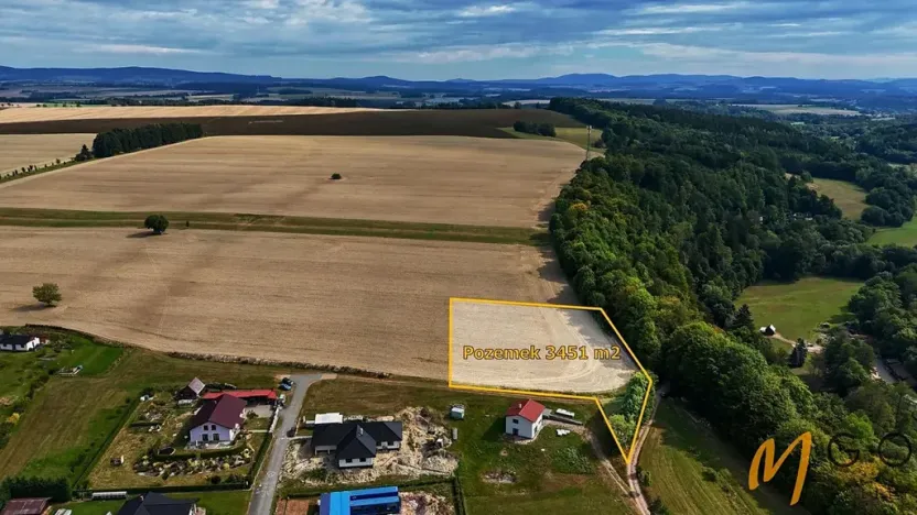 Prodej pozemku pro bydlení, Záchlumí, 3451 m2