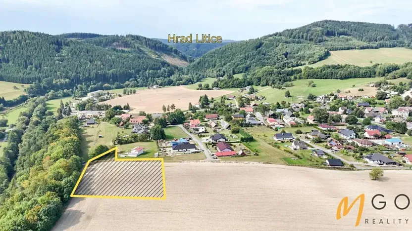 Prodej pozemku pro bydlení, Záchlumí, 3451 m2