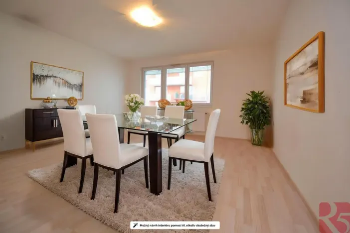 Pronájem bytu 2+kk, Praha - Háje, Jurkovičova, 52 m2