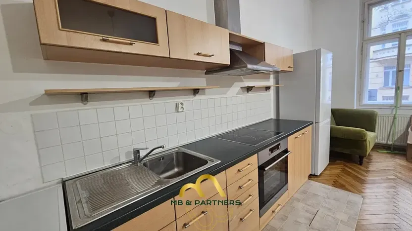 Pronájem bytu 2+kk, Praha - Vinohrady, Mánesova, 62 m2
