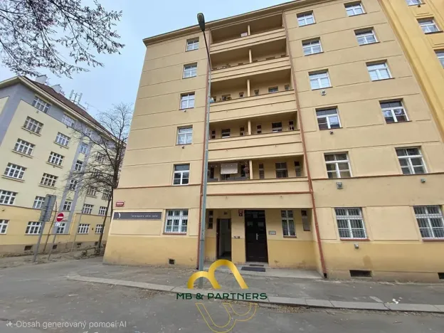 Pronájem bytu 2+kk, Praha - Žižkov, Žerotínova, 51 m2