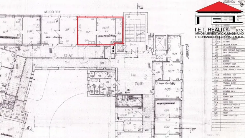 Pronájem ordinace, Ostrava, Sokolská třída, 55 m2