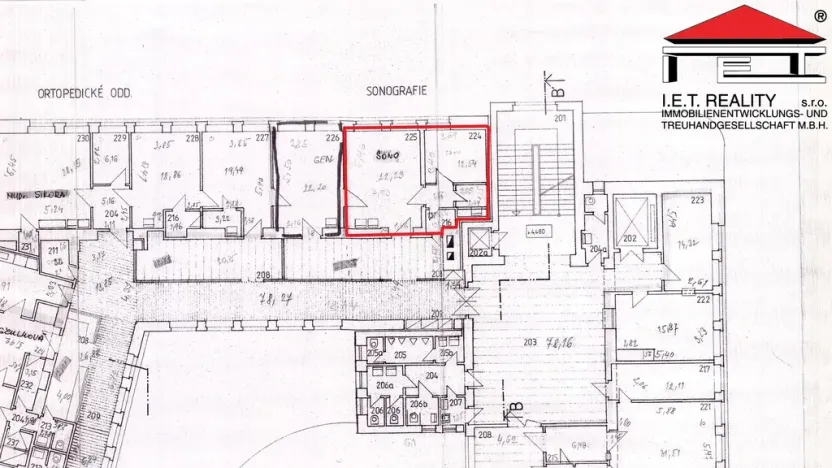 Pronájem ordinace, Ostrava, Sokolská třída, 40 m2