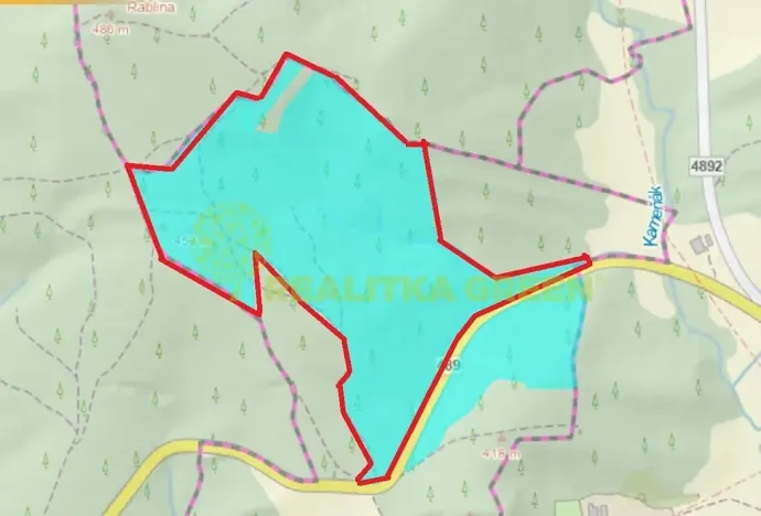 Prodej lesa, Zlín, 152613 m2