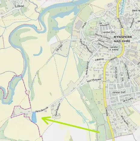 Prodej pozemku pro bydlení, Kynšperk nad Ohří, Petra Bezruče, 4145 m2