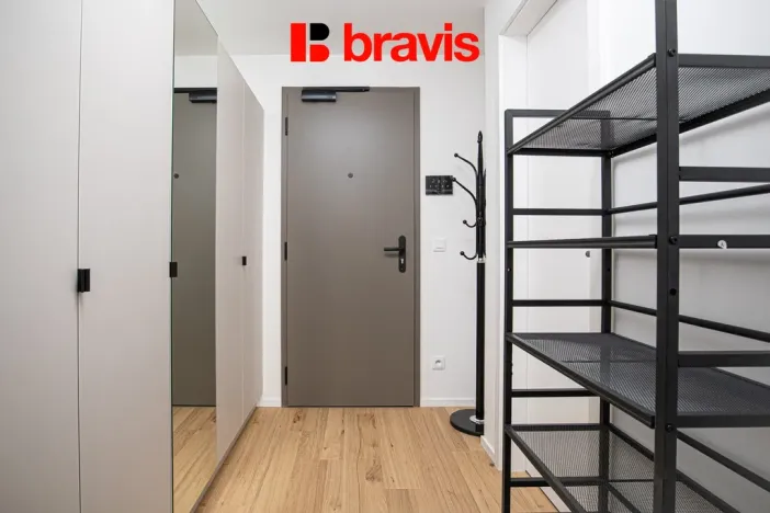 Pronájem bytu 1+kk, Brno - Zábrdovice, Bratislavská, 36 m2