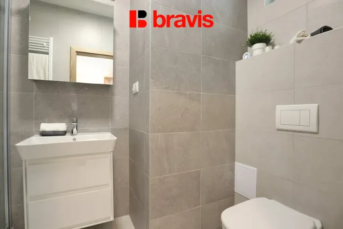 Pronájem bytu 2+kk, Brno - Horní Heršpice, Řepova, 54 m2