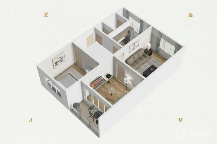 Prodej bytu 3+1, Sokolov, Marie Majerové, 61 m2