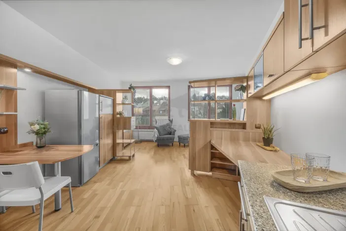 Prodej bytu 1+kk, Praha - Podolí, Dvorecká, 34 m2