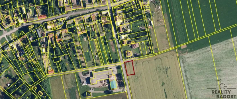 Prodej pozemku pro bydlení, Tršice, 600 m2