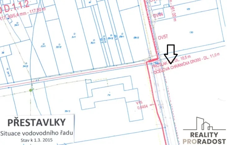 Prodej pozemku pro bydlení, Tršice, 600 m2