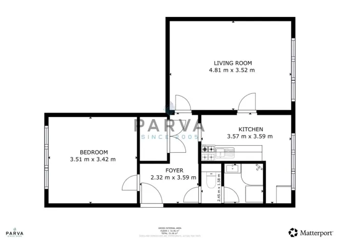 Prodej bytu 2+1, Kaznějov, Poštovní, 49 m2