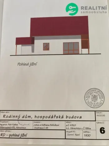 Prodej rodinného domu, Albrechtice, Mikulova, 200 m2