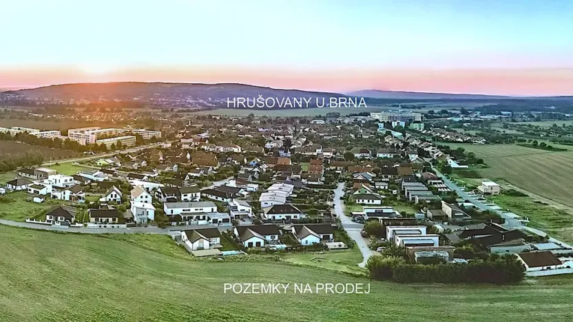 Prodej pozemku pro bydlení, Hrušovany u Brna, Pod Střediskem, 752 m2