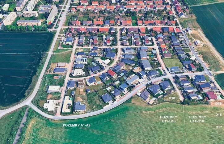 Prodej pozemku pro bydlení, Hrušovany u Brna, Pod Střediskem, 908 m2