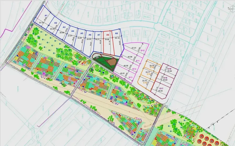 Prodej pozemku pro bydlení, Hrušovany u Brna, Pod Střediskem, 1062 m2