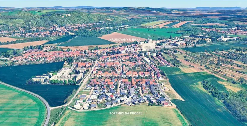 Prodej pozemku pro bydlení, Hrušovany u Brna, Pod Střediskem, 820 m2