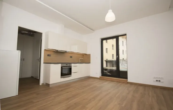 Pronájem bytu 1+kk, Praha - Smíchov, Radlická, 34 m2