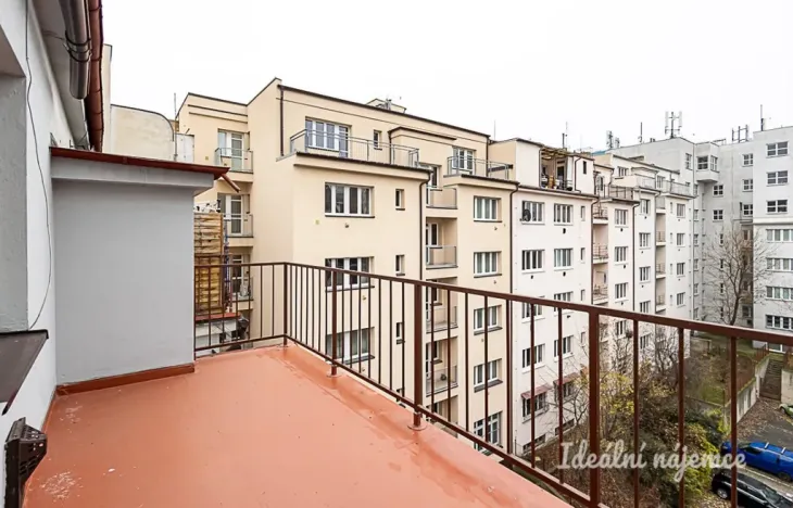 Pronájem bytu 1+kk, Praha - Libeň, Drahobejlova, 23 m2