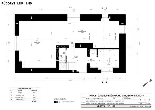 Prodej rodinného domu, Drahouš - Tlestky, 179 m2