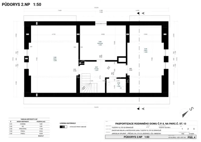 Prodej rodinného domu, Drahouš - Tlestky, 179 m2